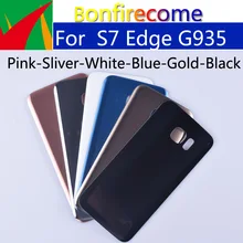 10 шт./партия задняя крышка батарейного отсека S7Edge для Samsung Galaxy S7