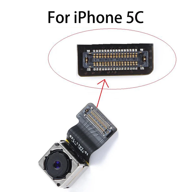 Оригинальная большая камера задняя камера Модуль гибкий кабель для iPhone 5C 5 5S 6 6s Plus 6Plus 7 Plus запасные части для ремонта - Цвет: For iPhone 5C