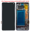 Original AMOLED G9730 LCD For Samsung Galaxy S10 LCD Display Touch Screen With Frame Digitizer Assembly S10 G973F LCD Repair
