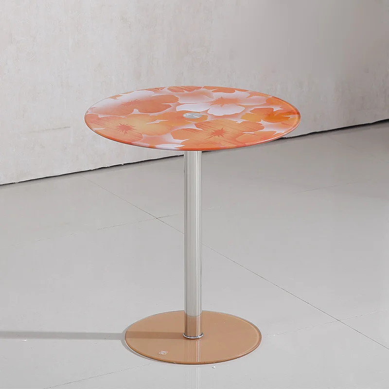 

Coffee Table Modern Minimalist Mini Table Tempered Glass Round Table Sofa Side Cabinet A Few Corner Coffee Bedside Table