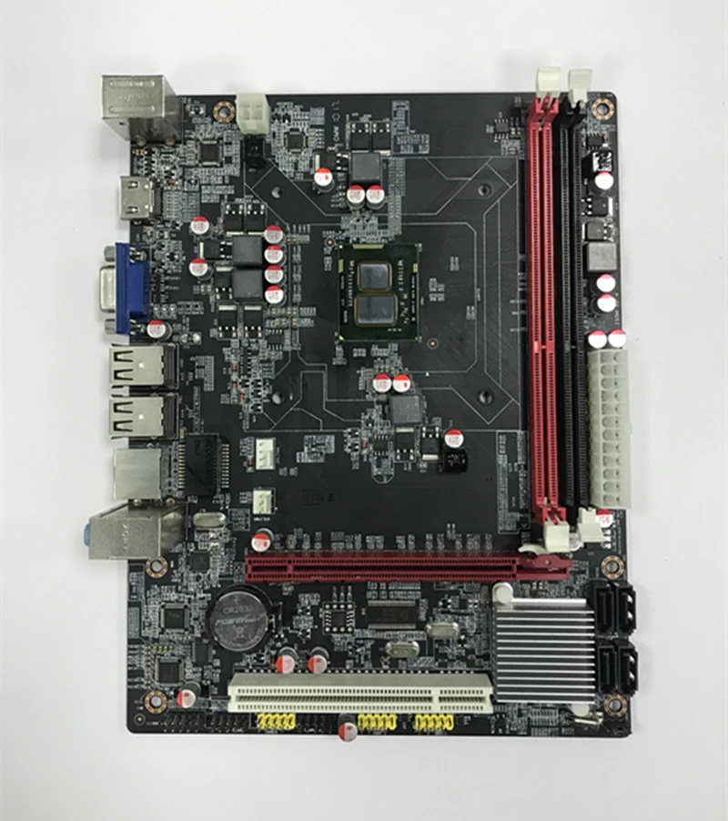 PCWINMAX HM55 I5 4xx M CPU (серия 400) интеграция материнской платы ЦП. Поддержка DDR3 8G.PCI E VGA