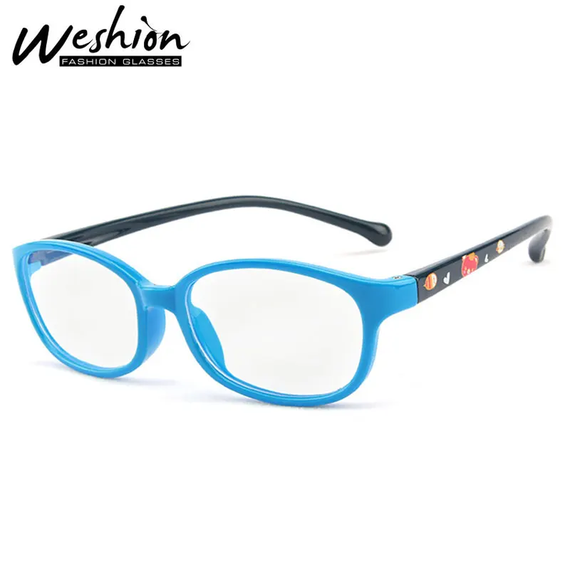 Синий светильник блокирующие очки Детская компьютерная оптическая оправа для