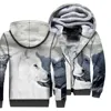 Wolf Animal 3D Printed Fleece Zipper Hoodies Men Women Winter Warm double plus velvet jacket cosplay costumes 01 ► Photo 3/6