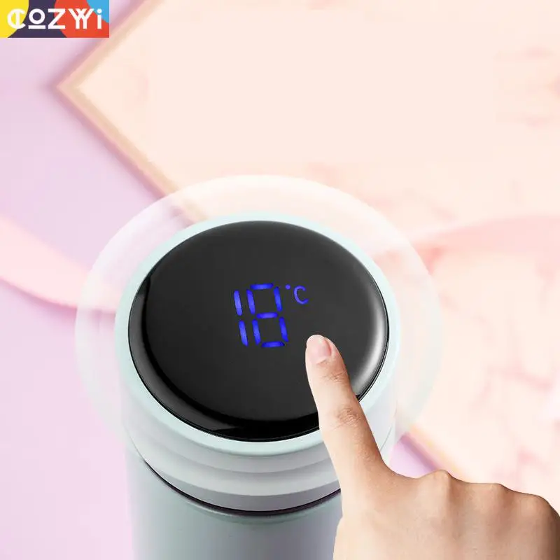 Термос с дисплеем температуры модный умный термос бутылка градиентом кружка из