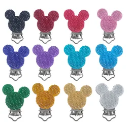 45*33mm 5pc/lot Stylish Cartoon Safe Plastic Clip Baby Teething Beads for Baby Pacifier Chain DIY Necklace Accessories BPA Free