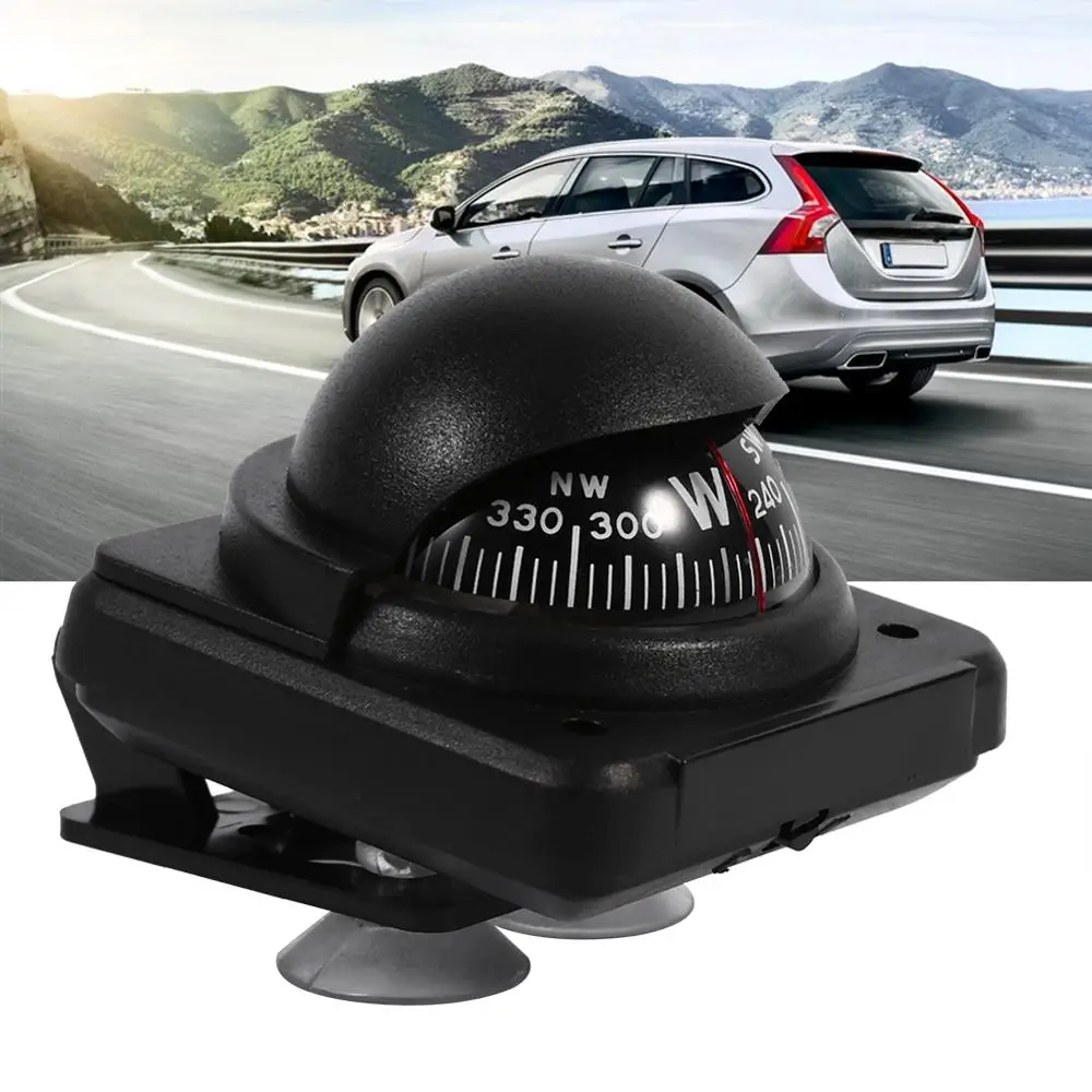 

Outdoor Portable ABS Mini Electronic Vehicle Car Navigation Sea Pivoting Marine Boat Ship Compass Inclinometer Slope Measurment