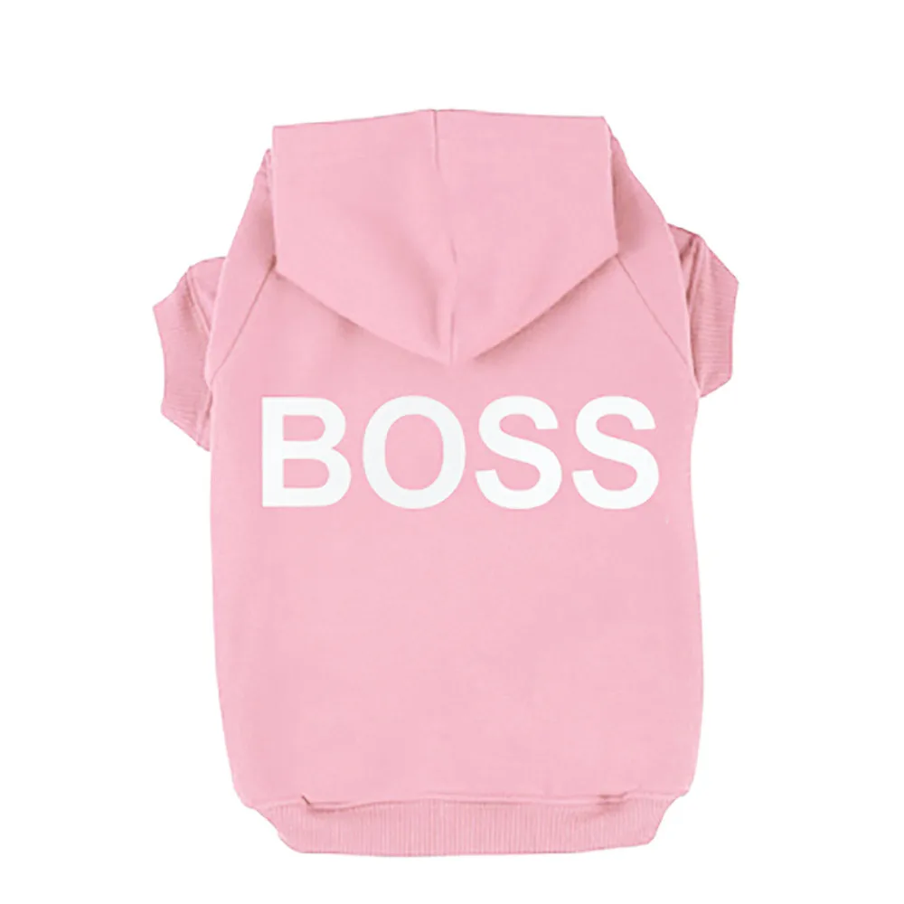 Одежда для собак с капюшоном теплые толстовки пальто для щенков Abbigliamento per cani Gatti Abbigliamento per animali domestici Fashion