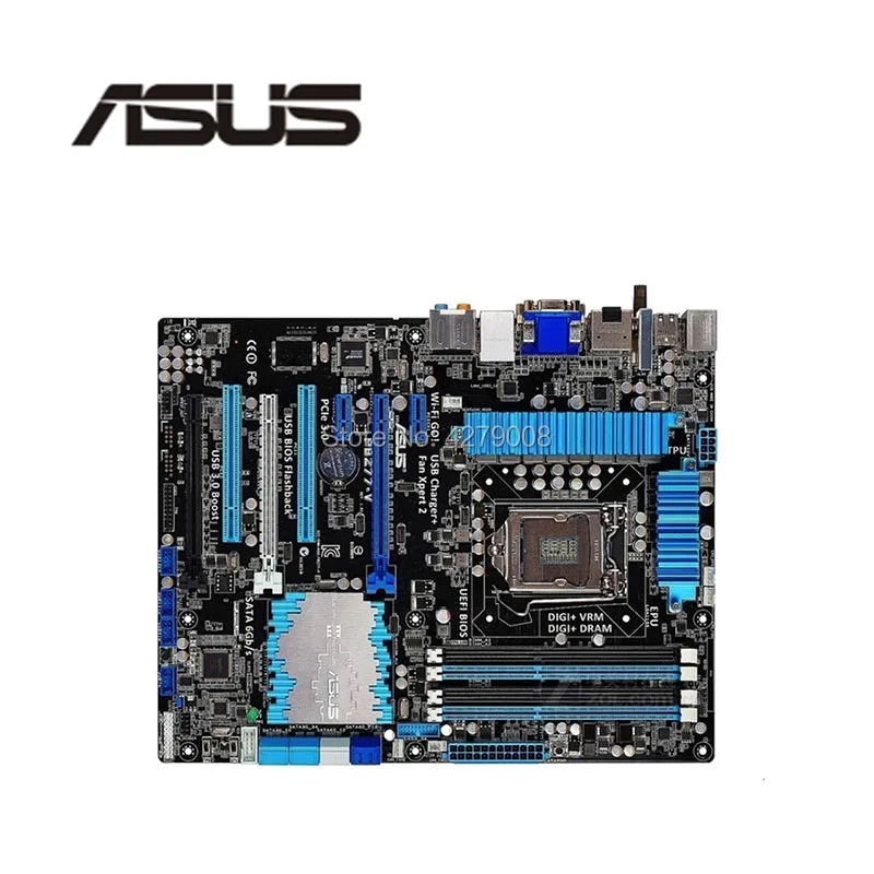 

Socket LGA 1155 PCI-E 3.0 USB3.0 SATA3.0 For ASUS P8Z77-V Desktop Motherboard Z77 i3 i5 i7 DDR3 Used Mainboard
