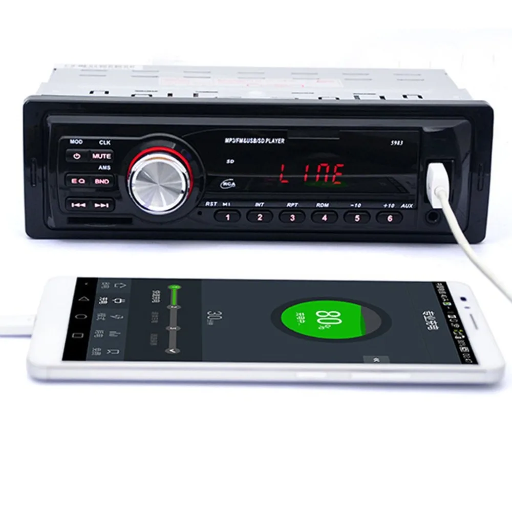 Автомобильный беспроводной Mp3 Автомобильный Mp3 плеер карта машина Usb флеш-накопитель беспроводной автомобильный аудио 5893 Fm радио карта Машина