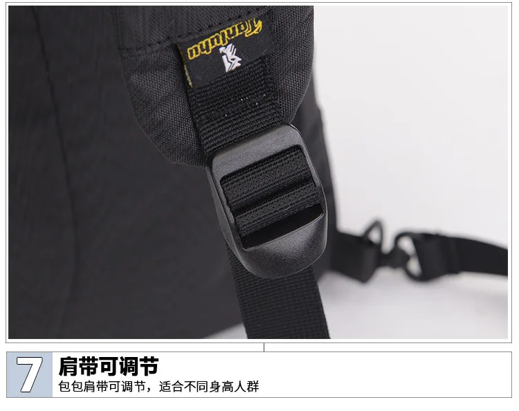 Tanluhu New Style Large-Volume Chest Bag Shoulder Bag Men And Women Outdoor Travel Bag Shoulder Bag Waterproof a Generation of F