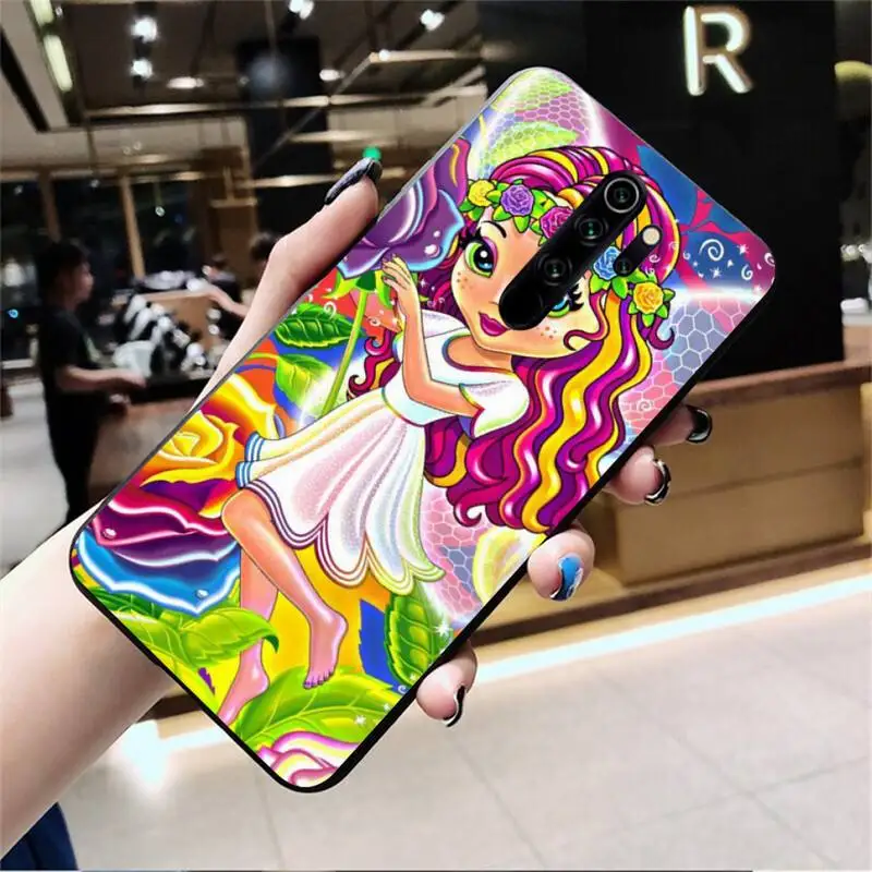 Rainbow Lisa Frank tiger horse dog Cat Bling Cute Phone Case for Redmi Note 8 8A 8T 7 6 6A 5 5A 4 4X 4A Go Pro xiaomi leather case charging