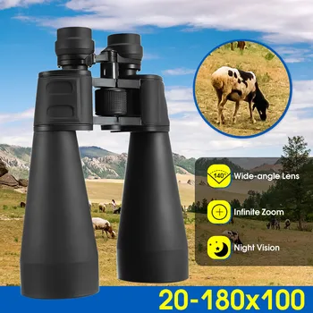 

Outdoor Telescope Binoculars Professional Binoculars High-power Low Light Night Vision Telescope V20x180x100 Powerfull