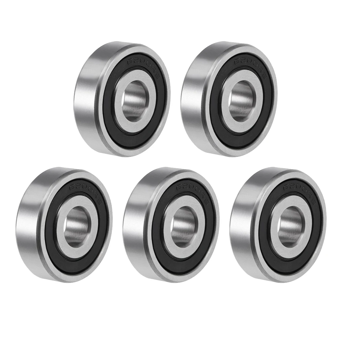 Uxcell шарикоподшипник 6200 6300 2RS 5 шт.|Подшипники| |
