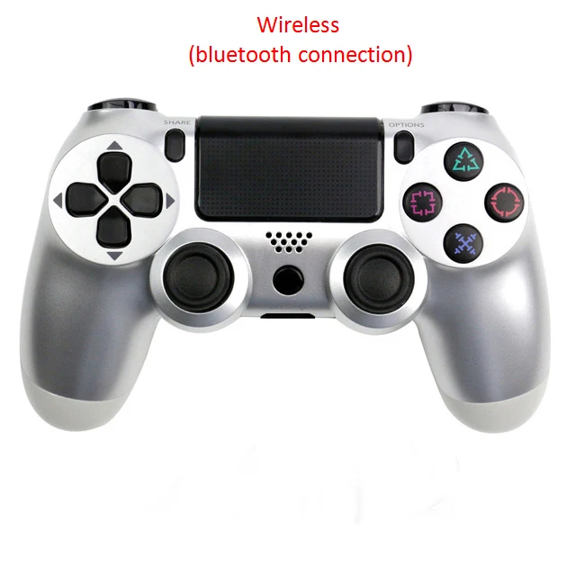Проводной геймпад беспроводной Bluetooth контроллер Playstation sony PS4 контроллер Джойстик для DualShock 4 Вибрационный джойстик - Цвет: wireless-5