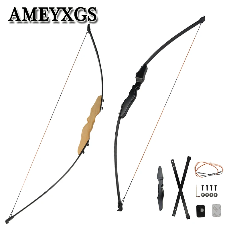1pc Archery 40lbs Recurve Bow 51inch Chord Distance Wood bow Right Hand