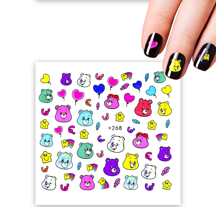 1 Pcs Pokemon Cartoon Nail Stone AB Color Rhinestone Irregular Beads Manicure For Nails Art Decorations Crystals - Цвет: 16