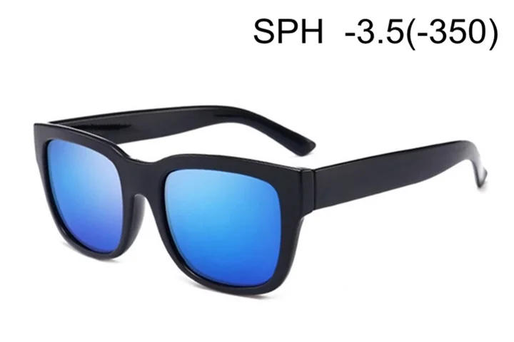 SWOKENCE очки с диоптриями близорукость очки SPH-от 1 года до 4 Для женщин Для мужчин большой Размеры очки для близоруких специальные металлические ножки SA85 - Цвет линз: -3.5 (-350)