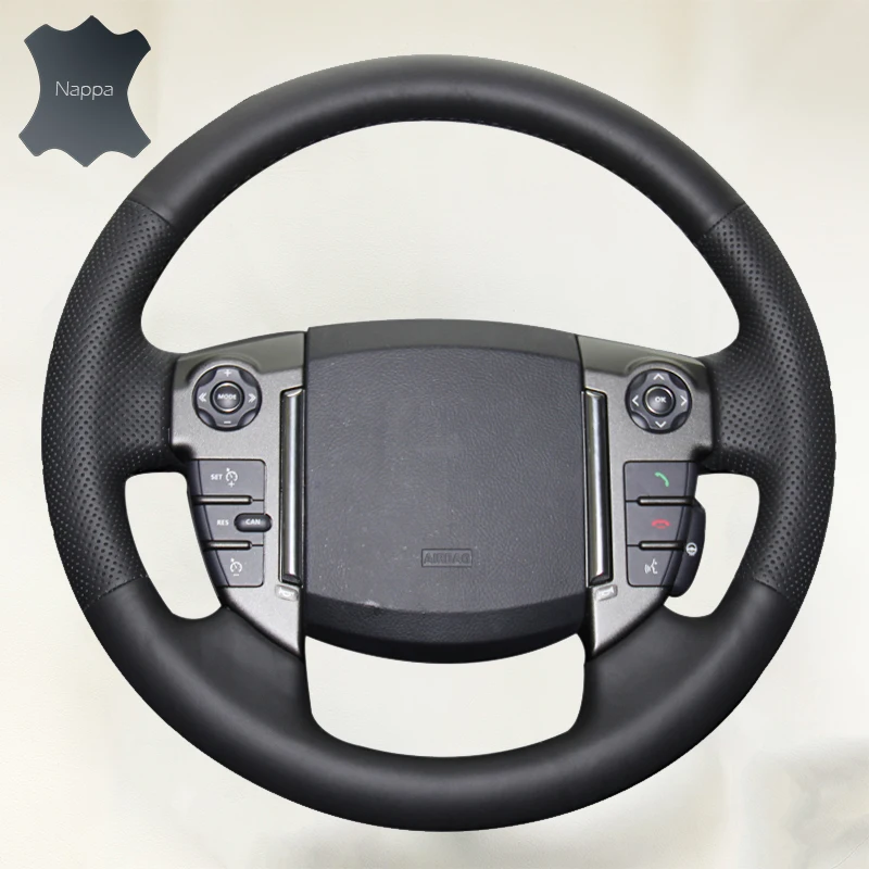 Оплетка на руль volante de carro кожаный мягкий чехол для Land Rover Freelander 2 2013 2015|on the steering