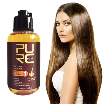 

PURC Herbal Ginger Hair Shampoo Essence Treatment For Hair Loss Help Regrowth Shampoo Dropshipping TSLM1