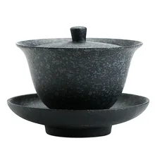 Japanese Tea Tureen Handmade retro stoneware tea maker Big Ceramic Tea Bowl(China)