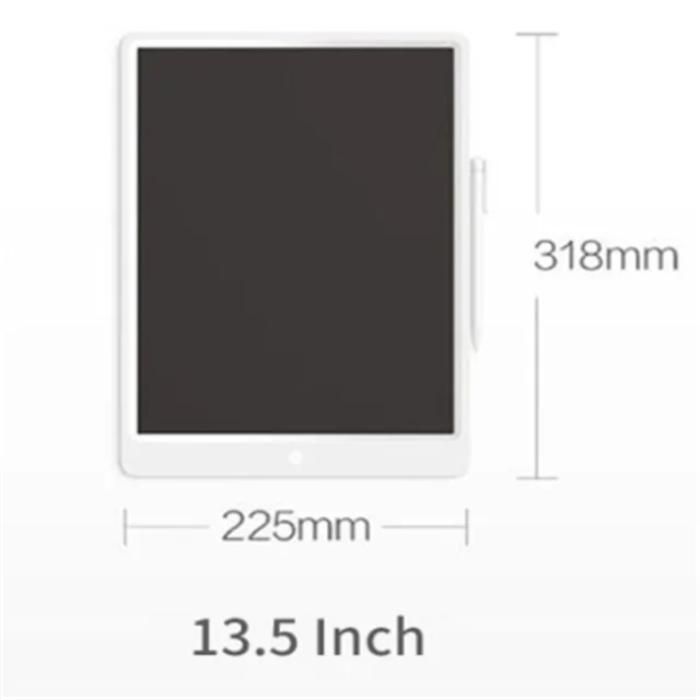 13.5 inch Xiaomi Mijia lcd маленькая доска с ручкой цифровой рисунок почерк прозрачный портативный накопитель - Цвет: 13.5 inch