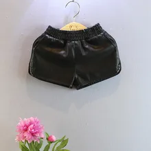 Шорты из искусственной кожи для подростков 9, 10, 18, 15 лет осенние детские шорты для мальчиков Одежда для девочек зимние шорты для девочек шорты из искусственной кожи для девочек