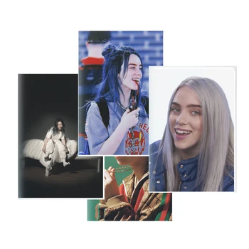 

Billie Eilish Notebook Album Cover Spider Mouth Singer Song Note Book Memo Stationery When We All Fall Asleep Where Do We Go
