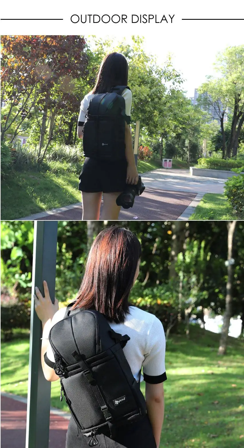 Светильник Pro Sling Bag, сумка через плечо, водонепроницаемая, водостойкая, с дождевиком, для Canon, для Nikon, для sony, SLR, DSLR, сумки для камер
