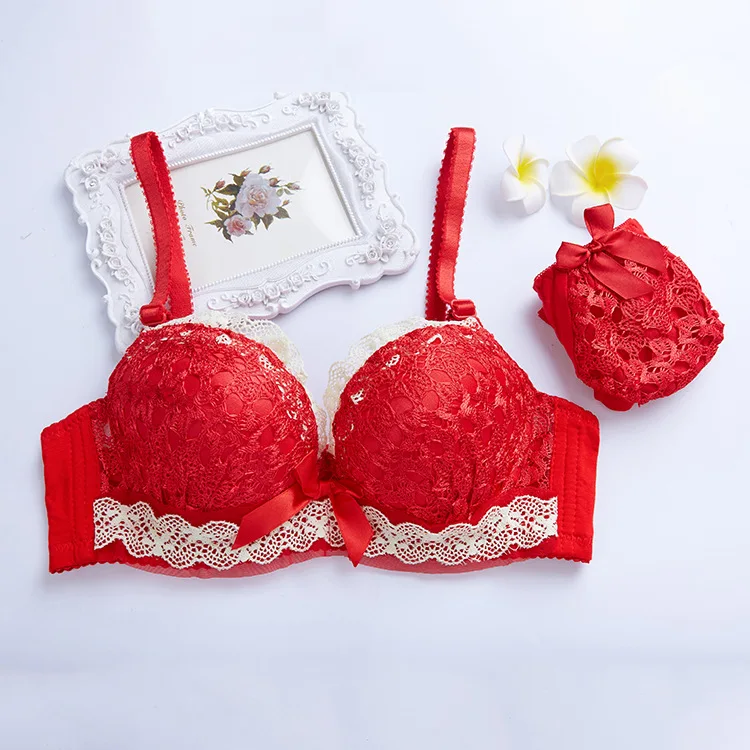 Push Up Bra Top Women Bra Panties Set Sexy Seamless Underwear Bra Female Fitness Top Lingerie Set sexy bra panty set