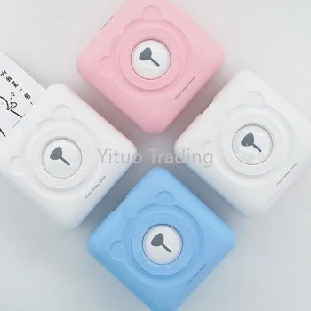 

A6 Small 50Km Print Life Printer Mobile Phone Photo Bluetooth Printer Wrong Hand Account Thermal Label 203DPI Resolution Printer