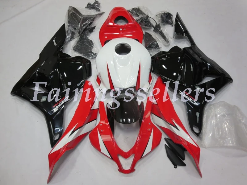 

Top Injection New ABS Full Fairing Kit 100% Fit For Honda CBR600RR F5 2009 2010 2011 2012 Fairings Red White Black