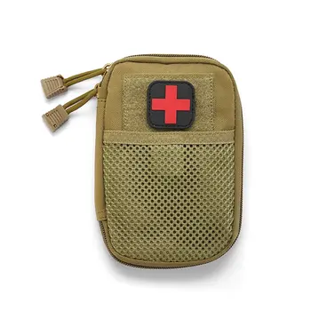 

Camouflage Tactics Portable Military First Aid Kit Hike Emergency Treatment Care Waterproof Small Bag