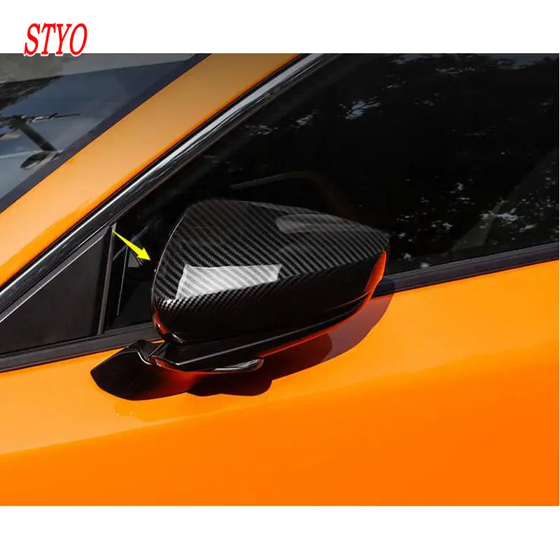 Styo Car Abs Rear View Mirror Cover Trim Side Wing Mirror Protector