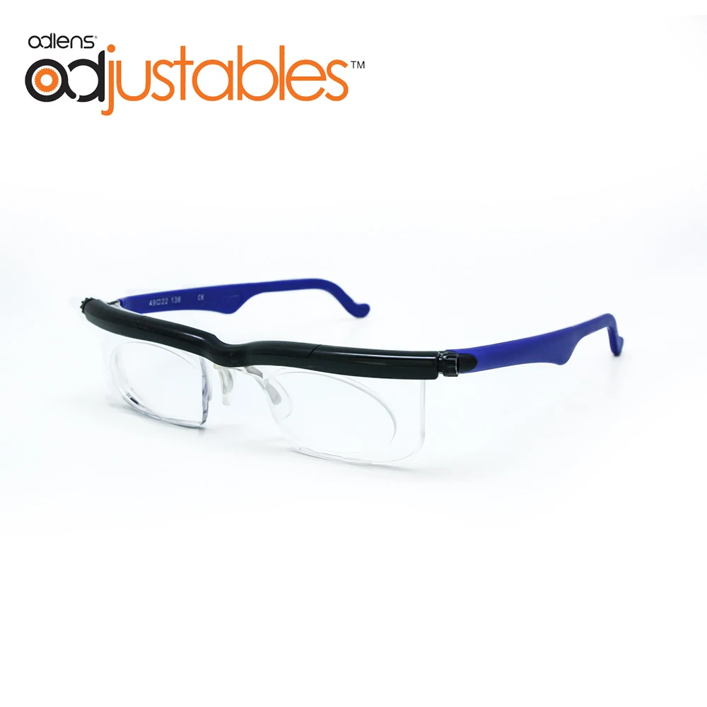 Prix Adlens Focus lunettes de lecture réglables myopie lunettes dioptries 4D à + 5D grossissant force Variable