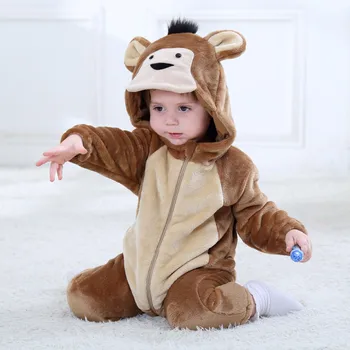 

baby Jumpsuit winter clothes romper Baby Toddler Animals Cosplay Boys Girls Cute Cartoon Jumpsuit Romper Christmas baby clothes