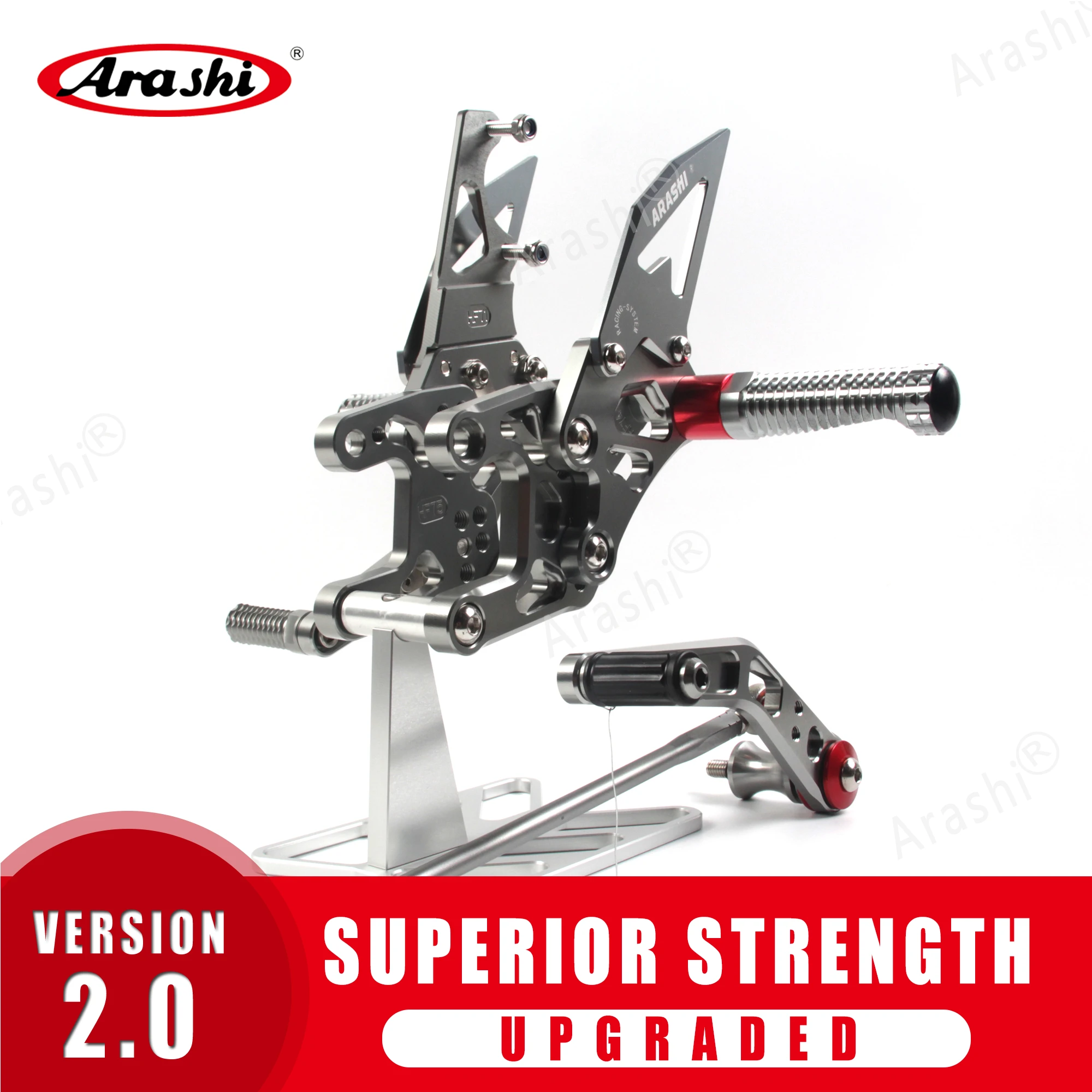 

Arashi For HONDA CBR1000RR Non-ABS 2012 - 2020 CNC Rider Adjustable Footrest Foot Pegs Rear Rest CBR 1000 RR 2013 2014 2015 2016