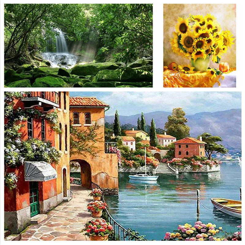 

5D diy full round diamond painting cross stitch kits diamond embroidery mosaic pattern picture home decor gift Christmas gifts