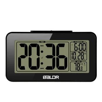 

Baldr Smart Digital Alarm Clock Snooze Electronic Student Clock Sensor Nightlight Office Table Clock