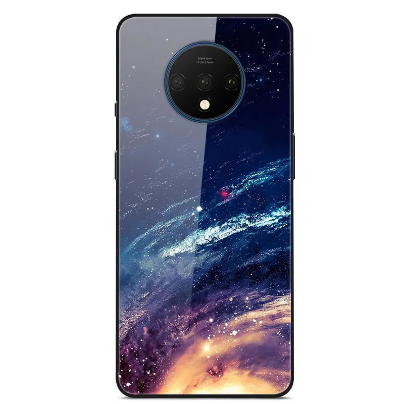 06 Чехол из закаленного стекла для Oneplus 7 T, чехол для Oneplus 7T One plus 7T 7 T, чехол для Oneplus7T - Цвет: 06