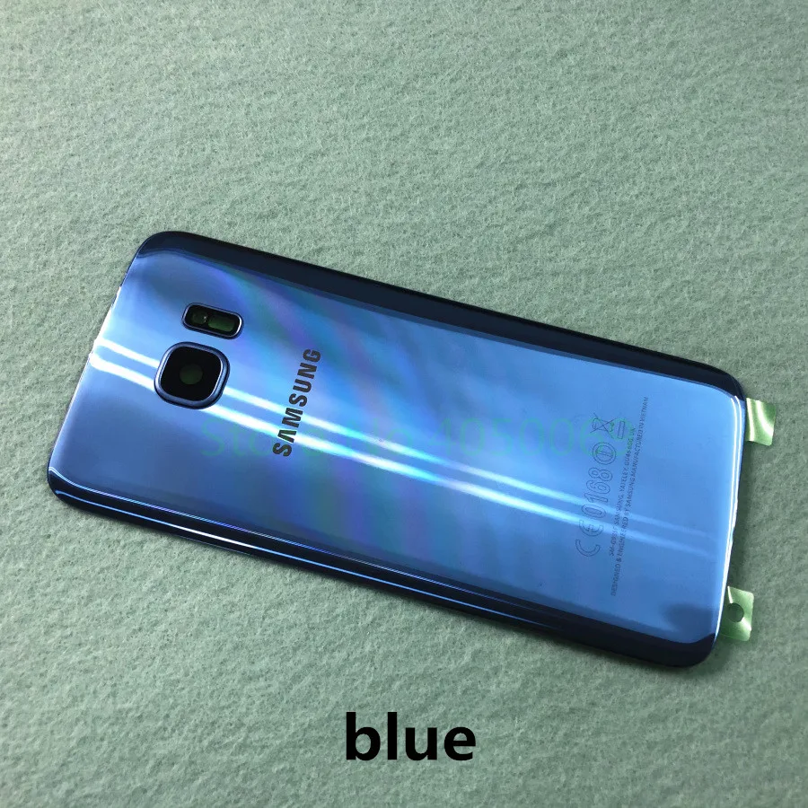 Чехол для SAMSUNG Galaxy S7 Edge G935 SM-G935F S7 G930 SM-G930F со стеклянной задней батареей чехол для ремонта задней двери