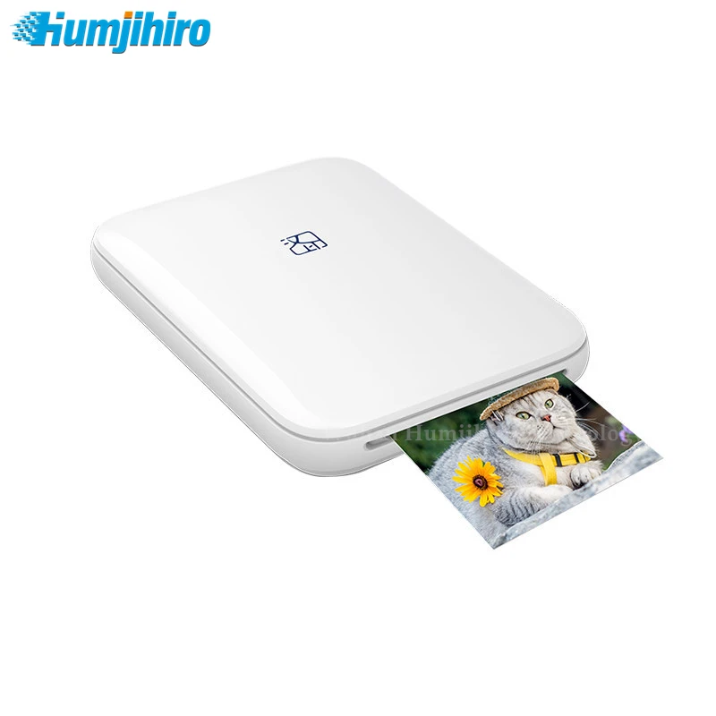 Mini impresora térmica de bolsillo para teléfono máquina de impresión Portátil con Bluetooth, inalámbrica, compatible con - AliExpress