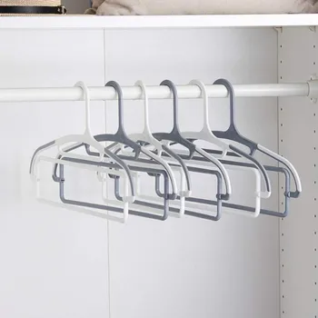 

2020 4pcs/set Clothes Hangers Plastic Coat Organizer Multifunction Clothes Hangers Baby Clothes Drying Racks Storage Rack Hanger