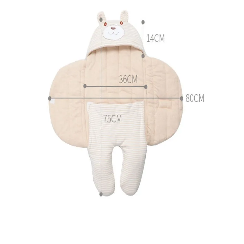 Сумка для путешествий Nouveau-NE Babe Cocon Lange d'emmailloage enclupe Coton bébе Couverture emmailloage Env