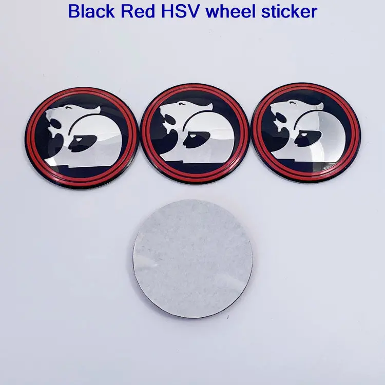 20 stücke 40 stücke 100 stücke 56mm oder 60mm HSV logo auto emblem Rad  Center Hub Cap Felge refit Kreative abzeichen abdeckung aufkleber zubehör -  AliExpress