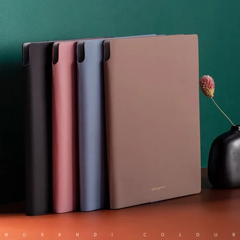 

Classic Office School Soft Cover PU Planner Notebook Stationery,Fine Blank,Line Journal notepad Book A5 112 Sheets