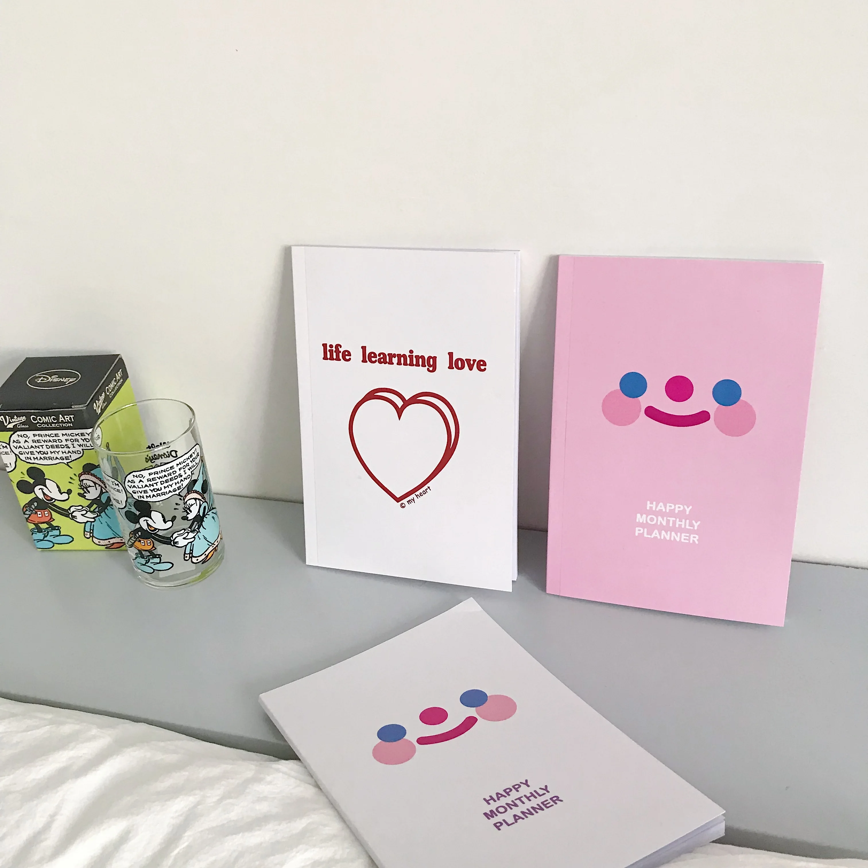 SIXONE 80 Sheets Ins Smile Cherry Clouds Notebook Simple Style Handbook Korea Kawaii Student Diary Line Book School Stationery SIXONE 80 Sheets Ins Smile Cherry Clouds Notebook Simple Style Handbook Korea Kawaii Student Diary Line Book School Stationery