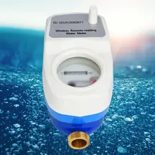 Счетчик воды LXSK-15 домашний сад цифровой дисплей беспроводной умный водопроводной трубы измерительный инструмент