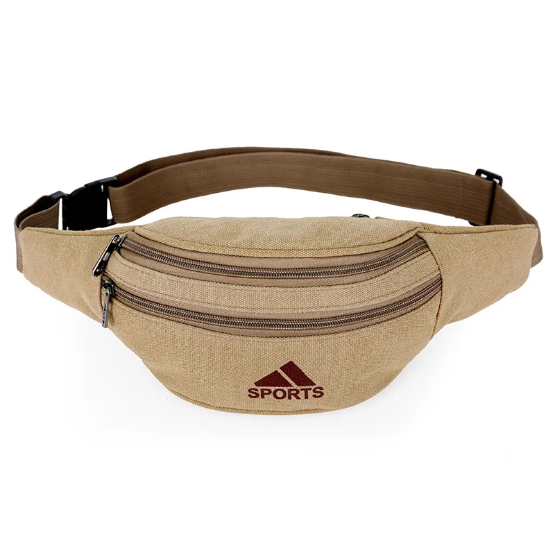 

New Style Multi-functional Outdoor Fitness Running around Wallet Waterproof Wearable Sports Mobile Phone Canvas Wallet