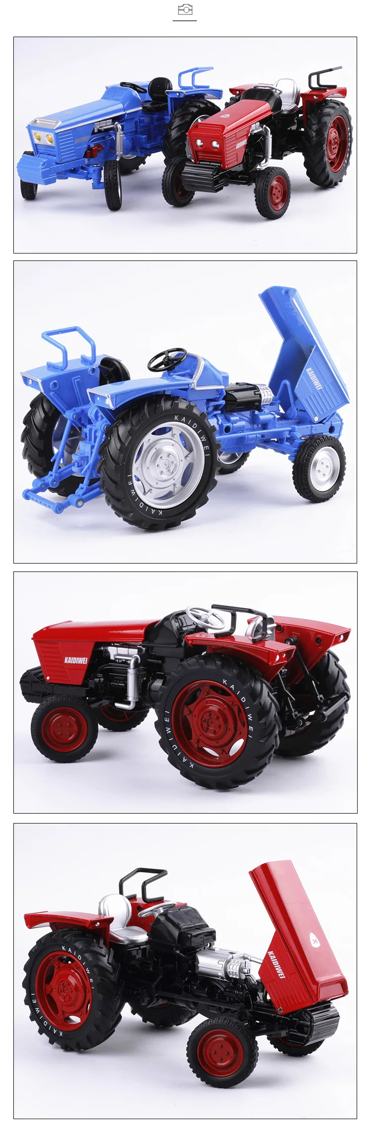 Cadeve 1: 18 сплав модель трактора техники модель автомобиля игрушка Коллекция 691011 в штучной упаковке