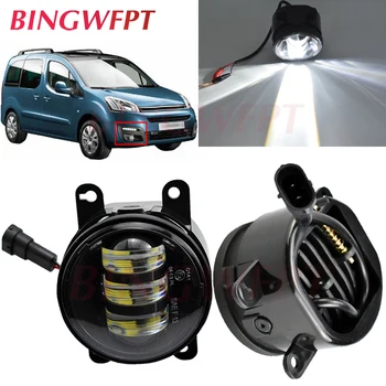 

2PCS For Citroen Berlingo B9 2012 2013 2014 2015 For Citroen C4 I (LC_) 2004-2010 High bright LED Fog Lights Aluminum & Plastic